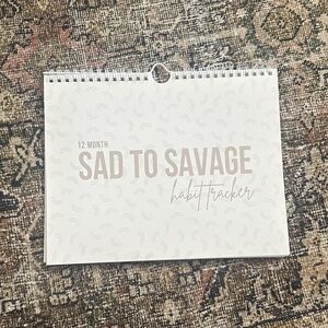 Sad to savage habit tracker